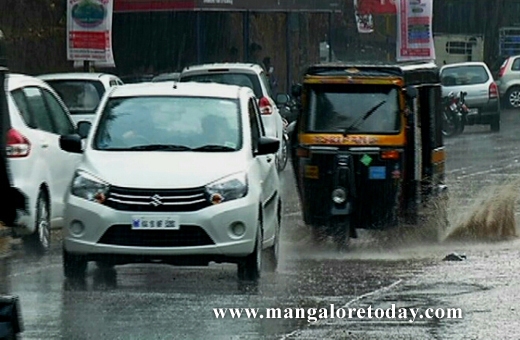 Rain in mangalore
